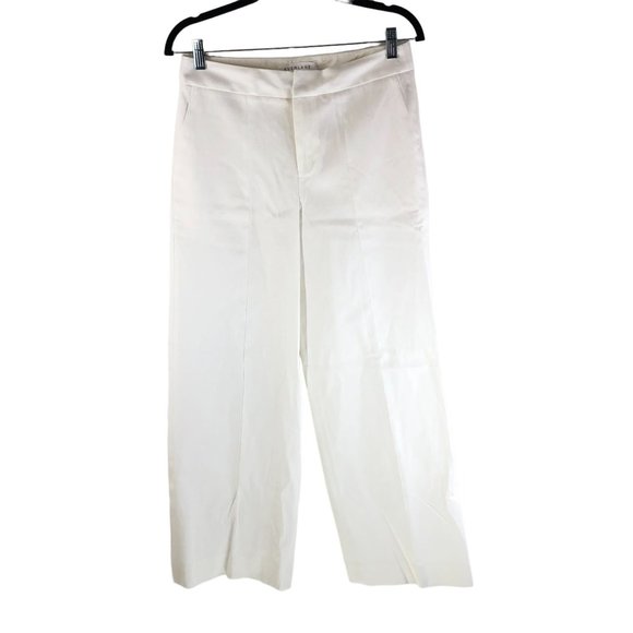 Everlane Womens The Wide Leg Structure Pants Limited Release High Rise White 2 - Picture 1 of 4